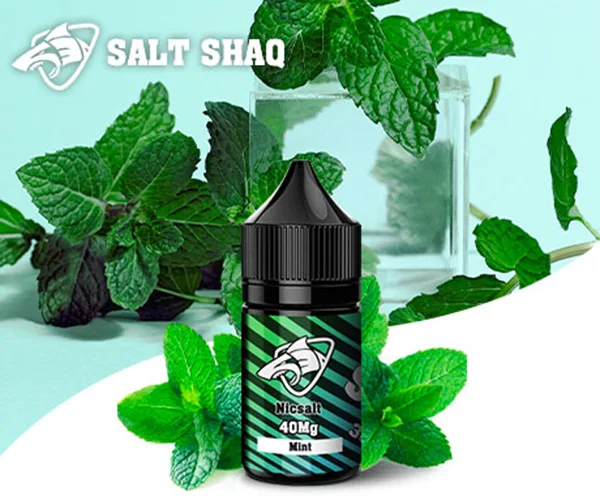【清涼薄荷】鯊克煙油 SALT SHAQ | 薄荷口味 30ML/40MG（全台現貨 / 涼感玩家口碑首選）